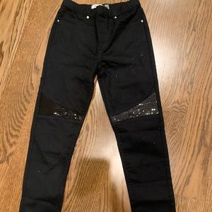 Dex girls black pants w/ sequence 10/M VERY CUTE!